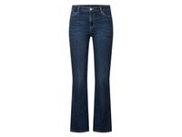 esmara Dames jeans flared fit (42, Donkerblauw)