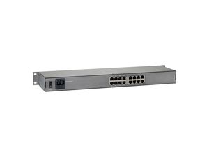 LevelOne FEP-1601 netwerk-switch Fast Ethernet (10/100) Power over Ethernet (PoE) Grijs, Metallic