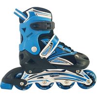 Move inlineskates Adam junior - maat 30/33 - blauw/zwart - thumbnail