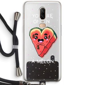 One In A Melon: OnePlus 6 Transparant Hoesje met koord
