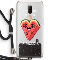 One In A Melon: OnePlus 6 Transparant Hoesje met koord