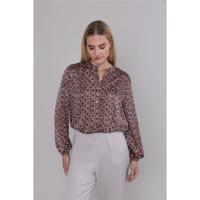 Blouse opstaande kraag