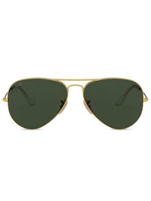 Ray-Ban lunettes de soleil à monture aviateur - Or