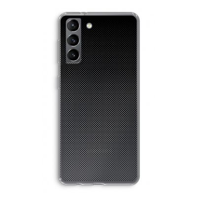Musketon Halftone: Samsung Galaxy S21 Transparant Hoesje