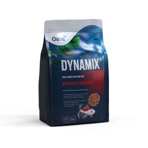 Oase DYNAMIX Sticks Colour 8L - Kleurversterkend Vijvervoer voor Levendige Vis Kleuren