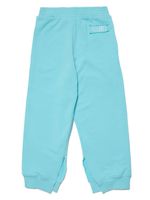 MM6 Maison Margiela Kids pantalon de jogging à logo appliqué - Bleu