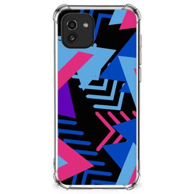 Samsung Galaxy A03 Shockproof Case Funky Triangle Samsung Galaxy A03 Shockproof Case Funky Triangle