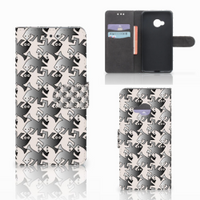 HTC U Play Telefoonhoesje met Pasjes Salamander Grey - thumbnail