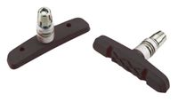 Tektro remblokken 836.12 V brake 63 x 13 mm alu/rubber 2 stuks