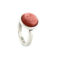 Qoss Ring Mikki Kastanje Steen - Maat XXL Qoss Ring Mikki Kastanje Steen - Maat XXL