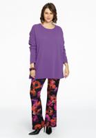 Yoek Trui vierkant cashmere | Paars | Maat 54/56