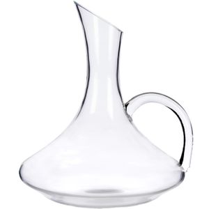 Glazen wijn karaf / decanteer kan 1,5 liter 20 x 25 cm   -