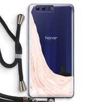 Peach bath: Honor 9 Transparant Hoesje met koord