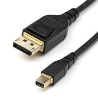 DisplayPort Mini naar DisplayPort Kabel Startech DP14MDPMM2MB Zwart