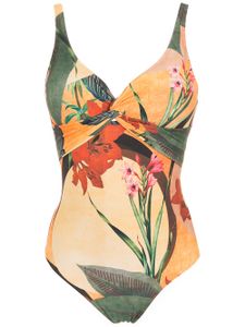 Lygia & Nanny maillot de bain Adriana à fleurs - Jaune