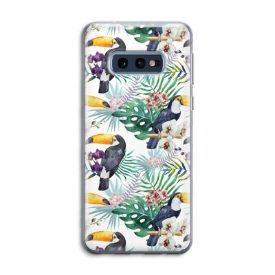 Tukans: Samsung Galaxy S10e Transparant Hoesje