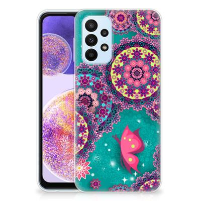 Samsung Galaxy A23 | Hoesje maken | Cirkels en Vlinders