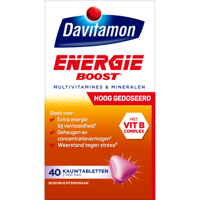Energie boost bosvruchten 40 Kauwtabletten
