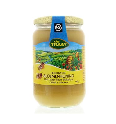 Bloemenhoning creme bio