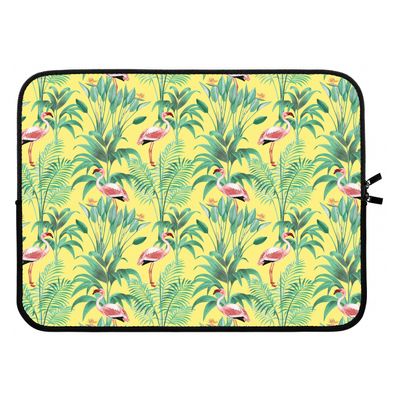 Flamingo party: Laptop sleeve 15 inch