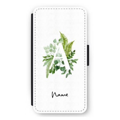 Green Brush: iPhone 12 Pro Max Flip Hoesje
