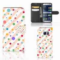 Samsung Galaxy S7 Telefoon Hoesje Dots