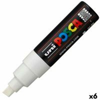 Markeerstift POSCA PC-8K Wit (6 Stuks)