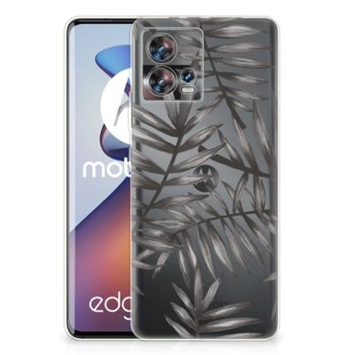 Motorola Edge 30 Fusion | TPU Case | Leaves Grey