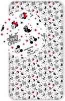 Mickey en Minnie Mouse hoeslaken eenpersoons 90 x 200 cm - thumbnail