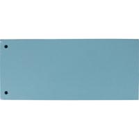 Pergamy verdeelstroken, pak van 100 stuks, blauw