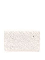 Maison Margiela four-stitch leather card holder - Gris