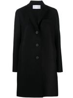 Harris Wharf London single-breasted wool coat - Noir - thumbnail