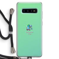 Win98: Samsung Galaxy S10 Plus Transparant Hoesje met koord Win98: Samsung Galaxy S10 Plus Transparant Hoesje met koord