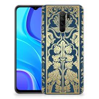 Xiaomi Redmi 9 TPU Case Beige Flowers - thumbnail