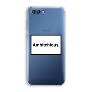 Ambitchious: Honor 10 Transparant Hoesje