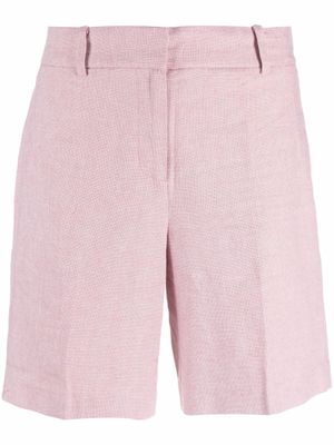 Michael Michael Kors short en coton à pinces - Rose