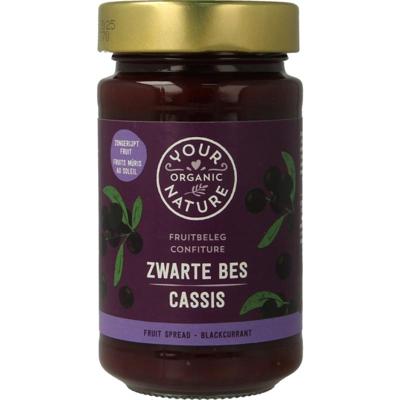 Fruit beleg zwarte bes bio