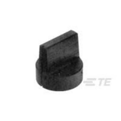 TE Connectivity 6-1437621-4 TE AMP Industrial Switches and Knobs Draaiknop Zwart (Ø) 18.8 mm 1 stuk(s) Package