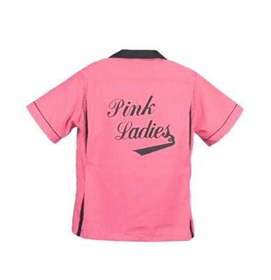 Kids Bowlingshirt Pink Ladies-XS