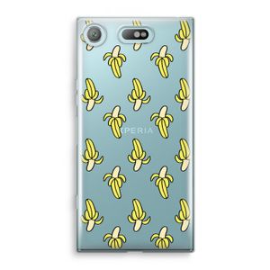 Bananas: Sony Xperia XZ1 Compact Transparant Hoesje