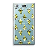 Bananas: Sony Xperia XZ1 Compact Transparant Hoesje