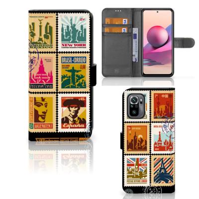 Xiaomi Redmi Note 10S | 10 4G | Poco M5s | Flip Cover | Postzegels