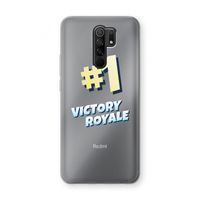 Victory Royale: Xiaomi Redmi 9 Transparant Hoesje