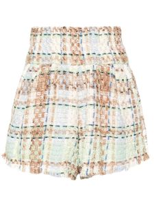 IRO short Miki en tweed - Tons neutres