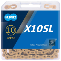 KMC ketting 1/2-11/128 114 10v x10sl goud