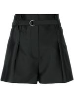 3.1 Phillip Lim short Origami en satin - Noir - thumbnail