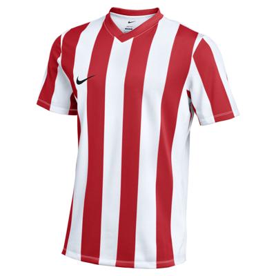 Nike Striped Division V Voetbalshirt Wit Rood
