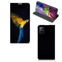 Samsung Galaxy M51 | Hoesje maken | Papegaai