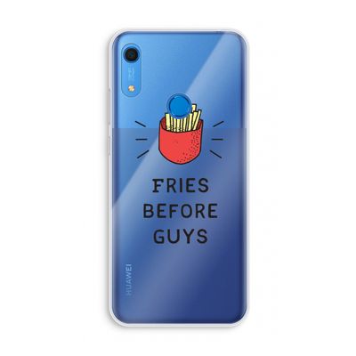 Fries before guys: Huawei Y6s Transparant Hoesje