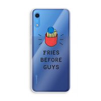 Fries before guys: Huawei Y6s Transparant Hoesje